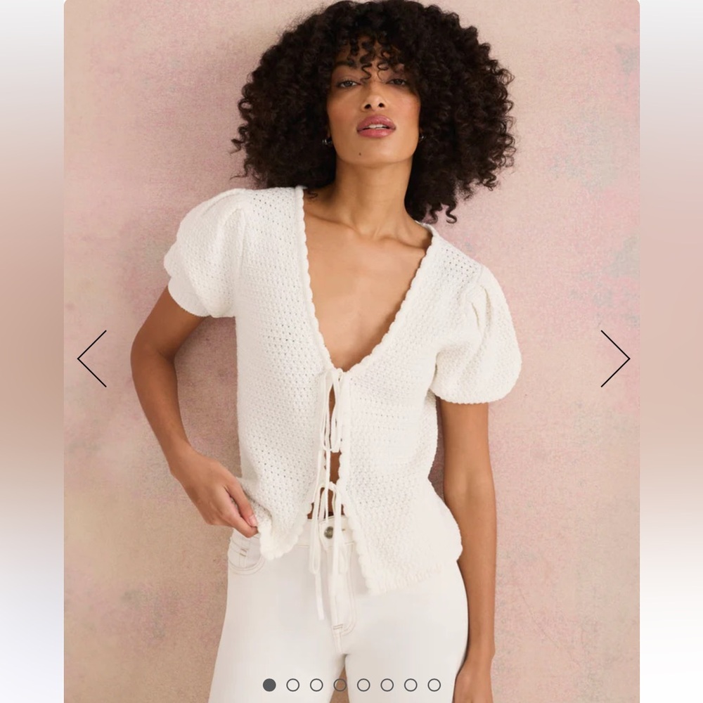 Splendid Beverley Tie-Front Sweater